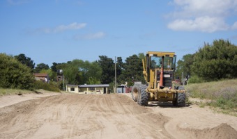 CONSTANTE TRABAJO DE CORRALN EN EL MANTENIMIENTO DE VILLA GESELL